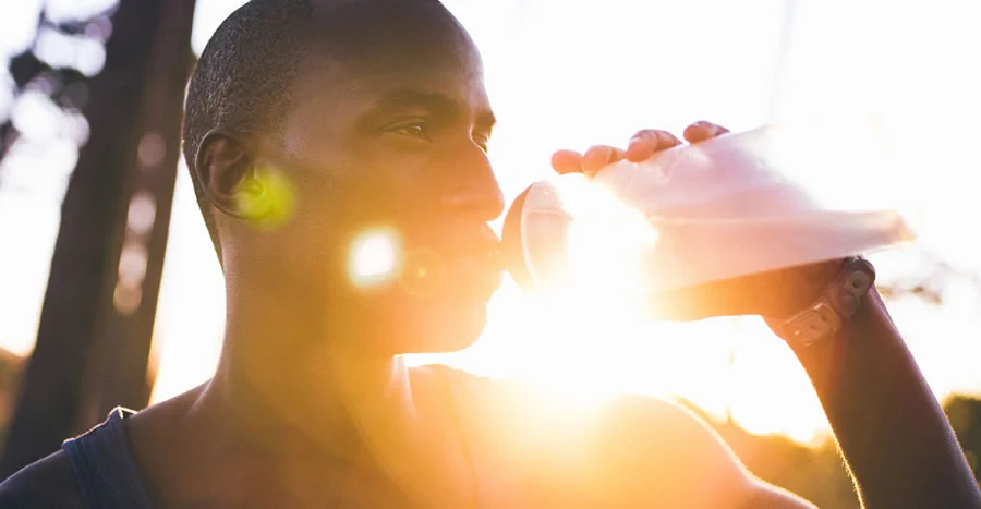 Stay Safe in the Summer Heat, Drink Water